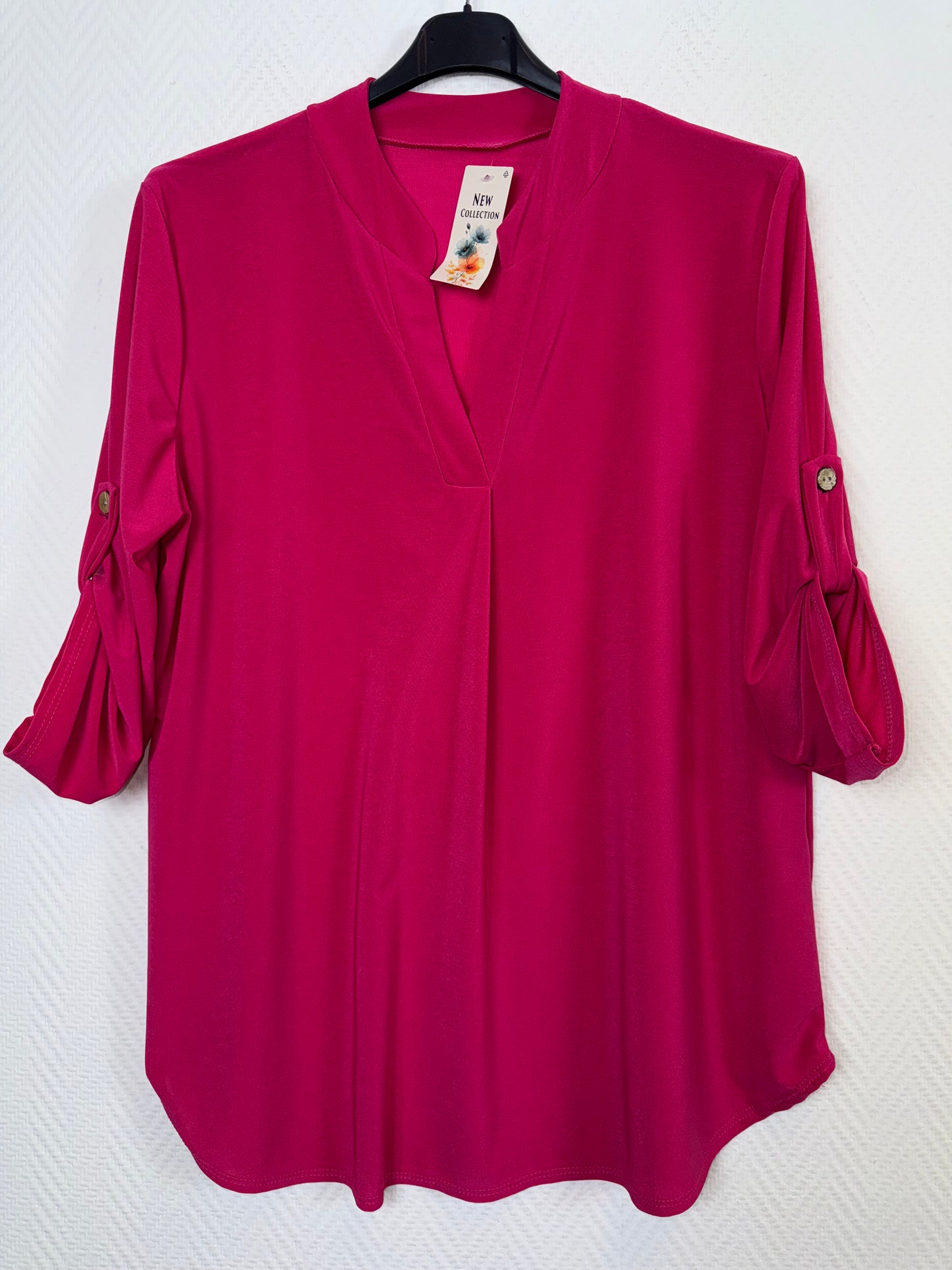 Basis travelshirt 42/44/46/48/50