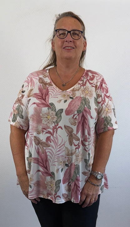 A lijn travelshirt Hetty 46/48/50/52