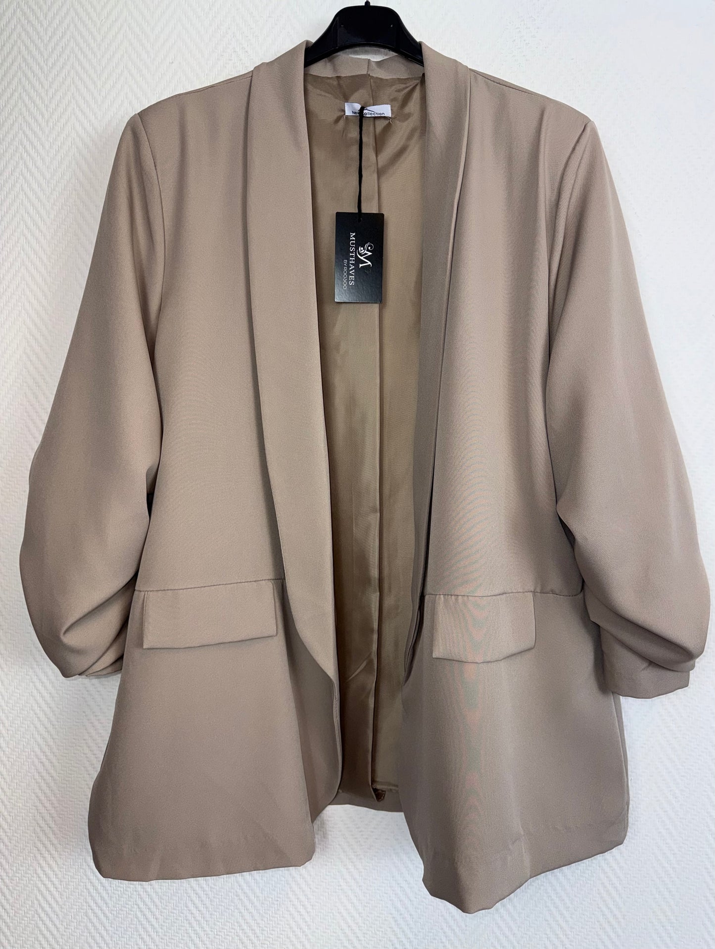 Colbert met gesmokte mouwen 46/48/50