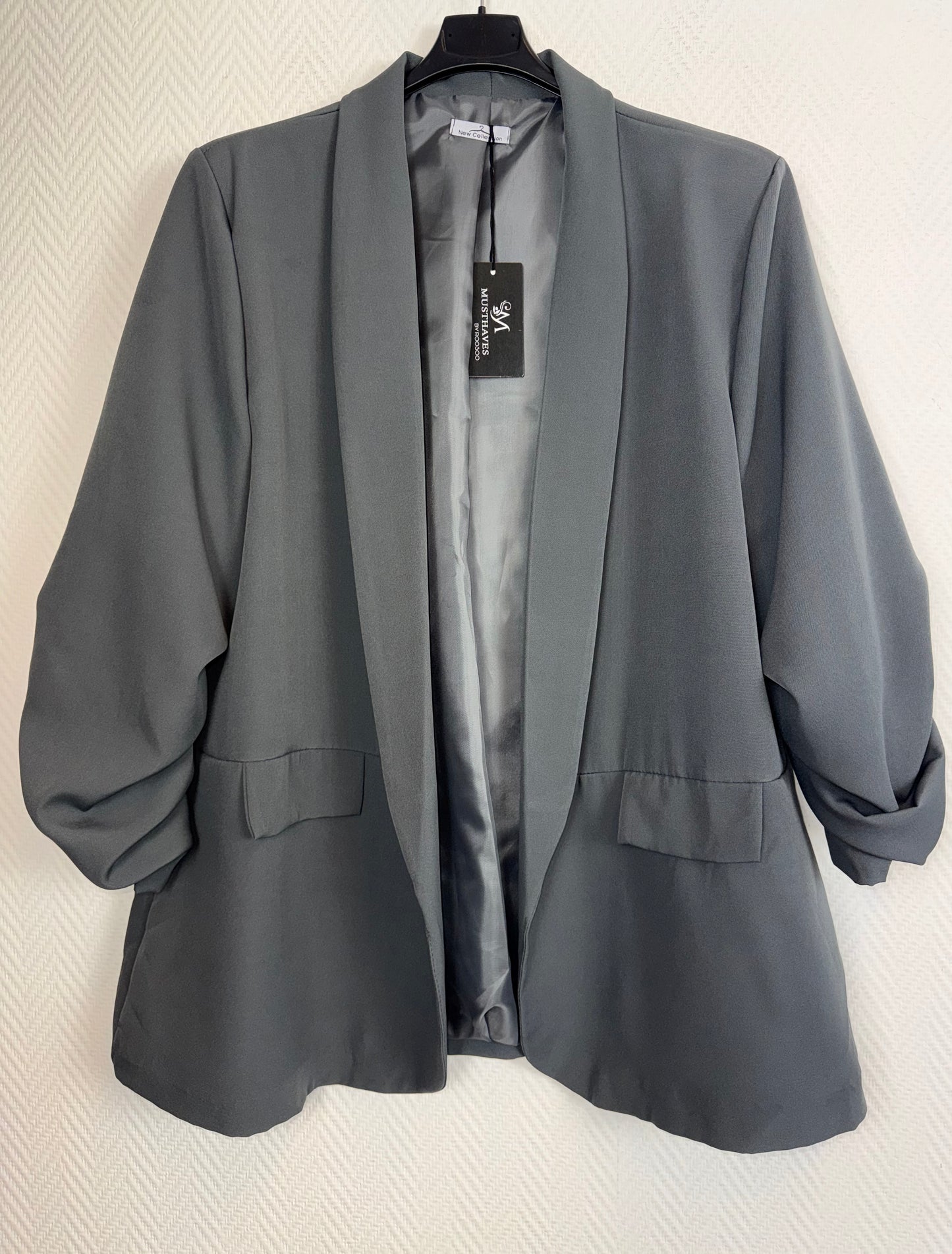 Colbert met gesmokte mouwen 46/48/50