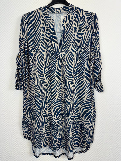 Lang traveltuniek Azul 40/42/44/46/48/50