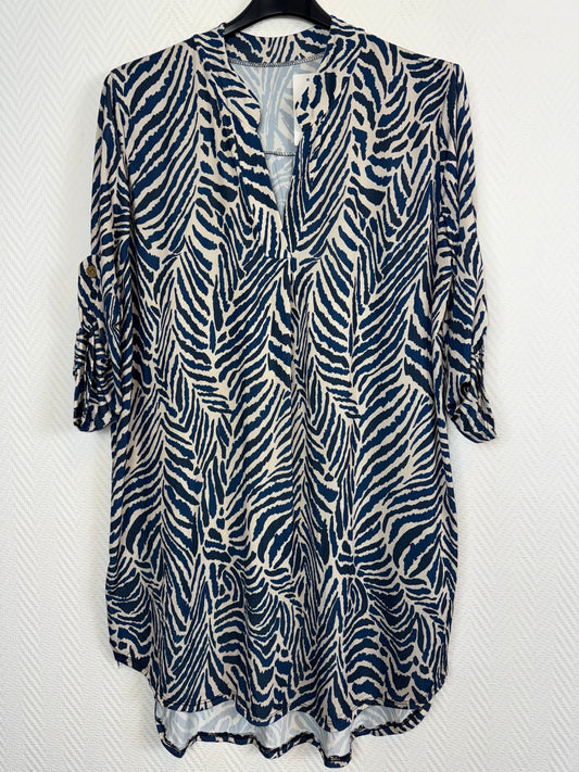 Lang traveltuniek Azul 40/42/44/46/48/50