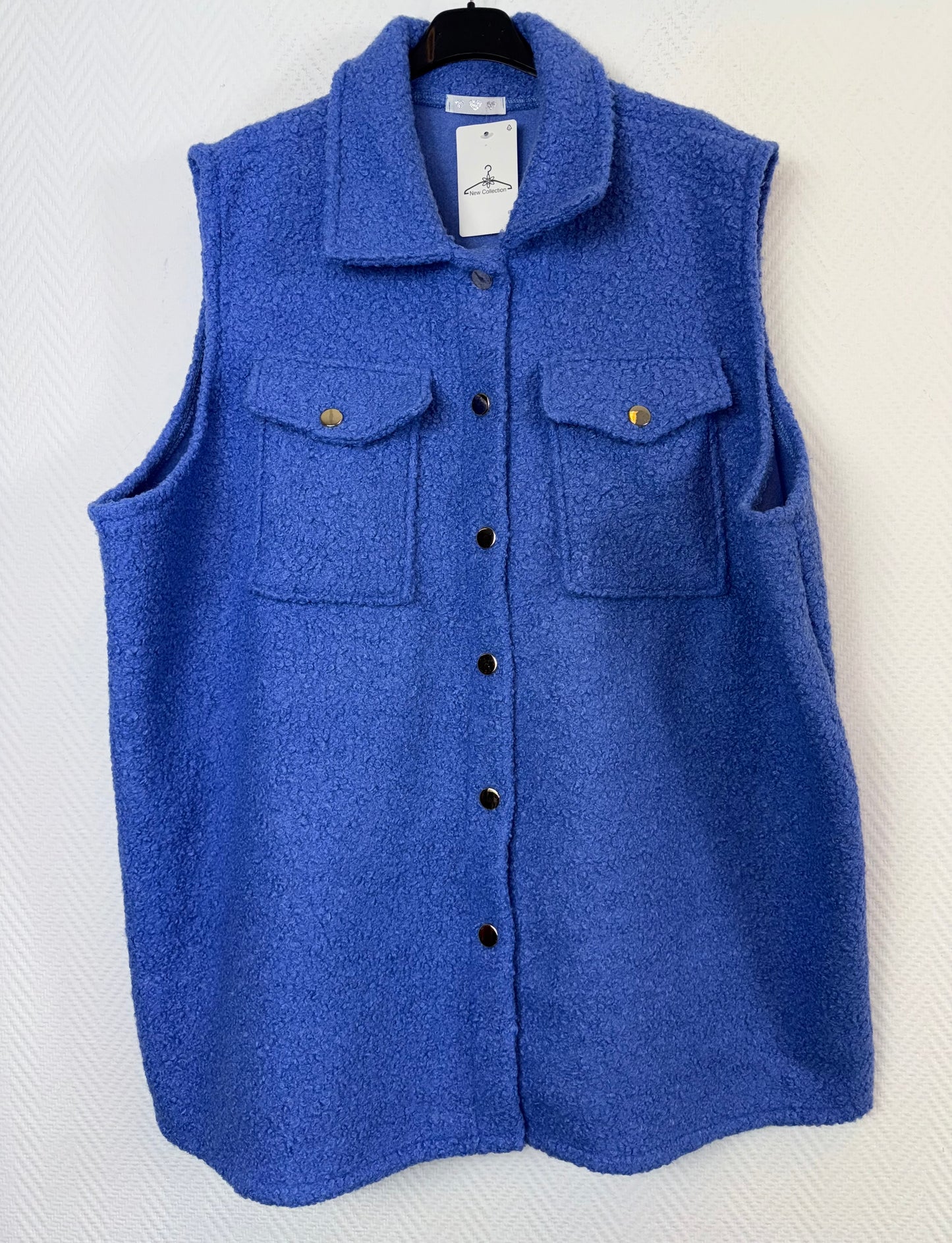 Bouclé gilet 50/52/54