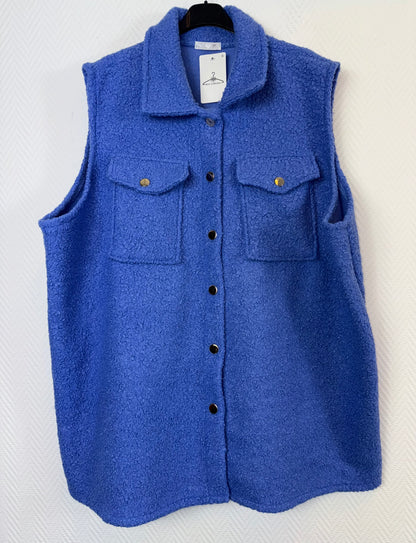 Bouclé gilet 50/52/54