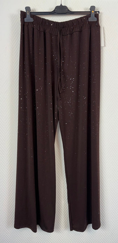 Glitter travelbroek Mia 42/44/46/48/50/52