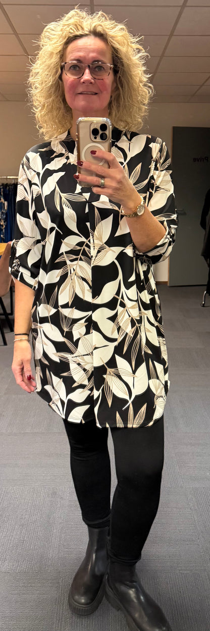 Lang travel tuniek Saskia 42/44/46/48/50