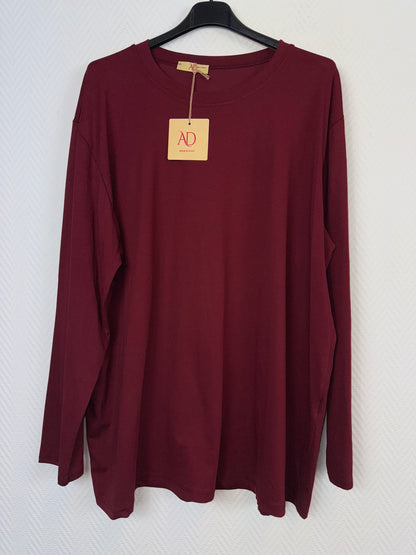 Basis t-shirts katoen 46/48/50