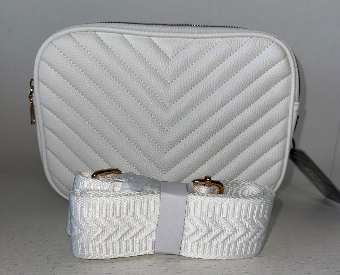 Cross body tasje streep