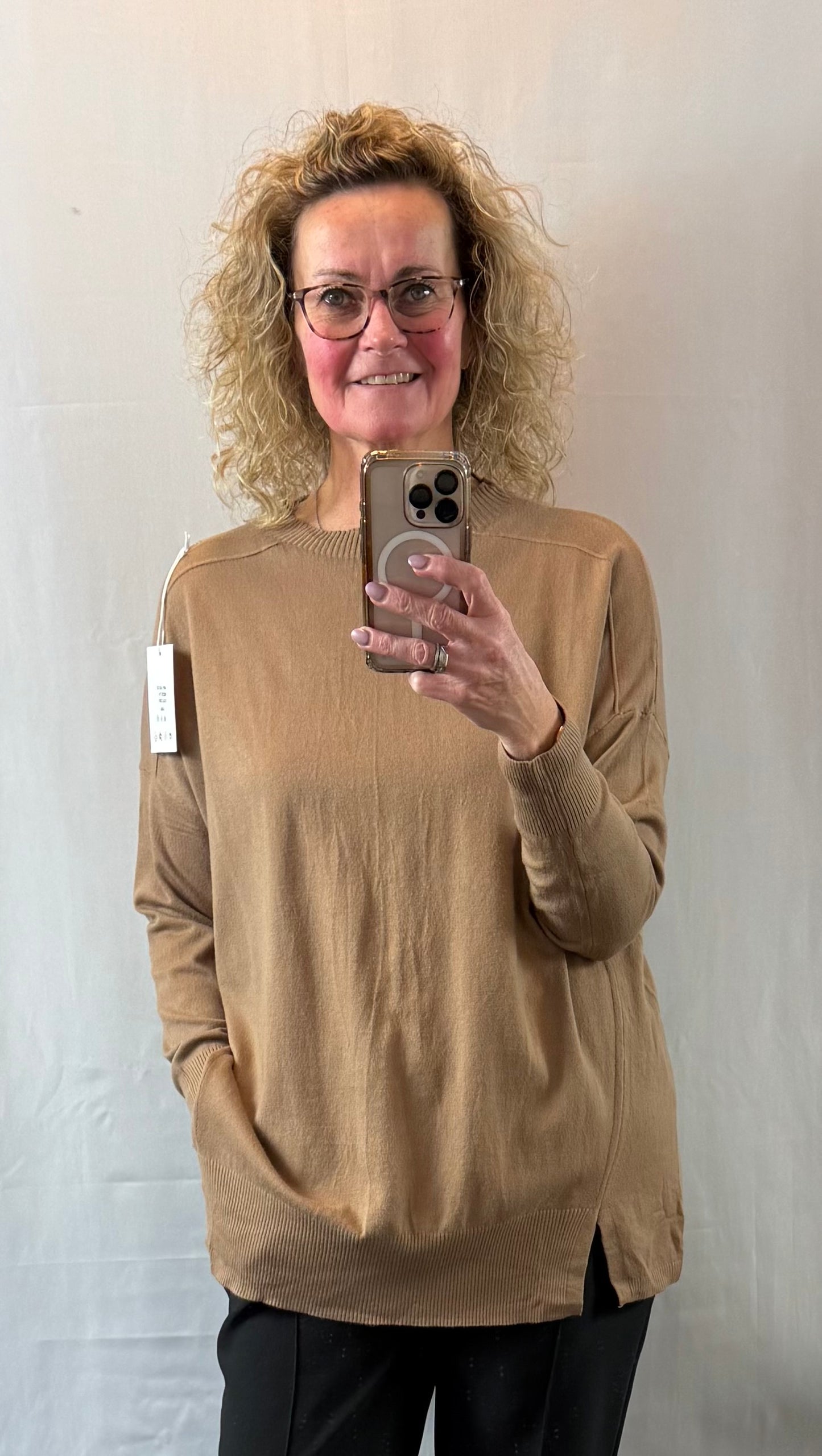 Fijn gebreid truitje Trudy 42/44/46/48