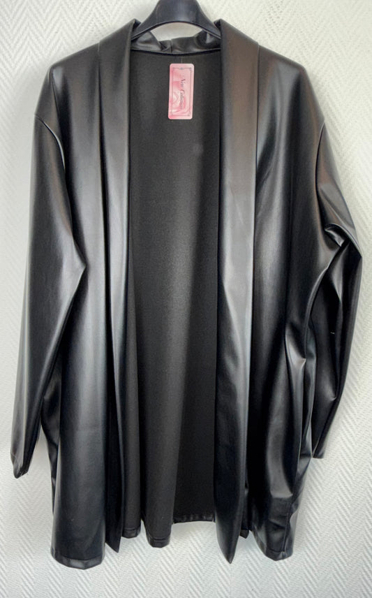 PU lederen blazer 48/50/52/54