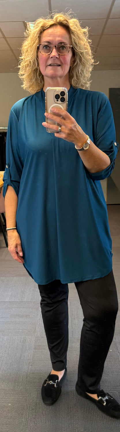 Lang basis tuniek travel 44/46/48/50