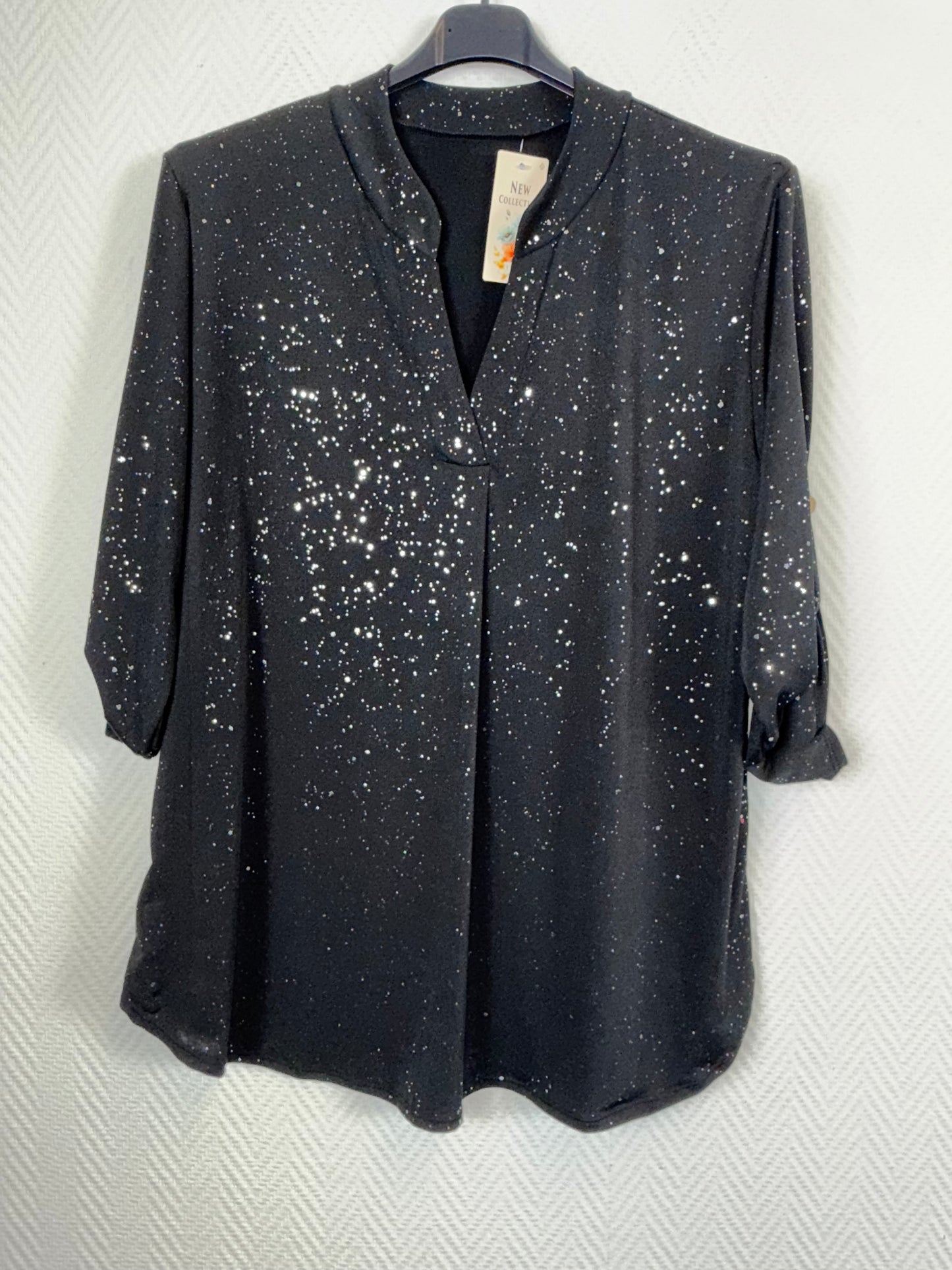 Glitter travelshirt Mia 42/44/46/48