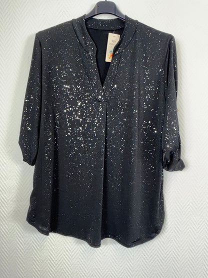Glitter travelshirt Mia 42/44/46/48