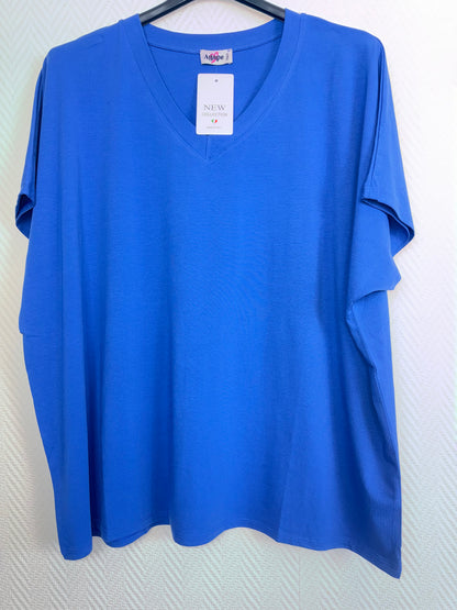 Basis t-shirts stretch katoen 44/46/48/50