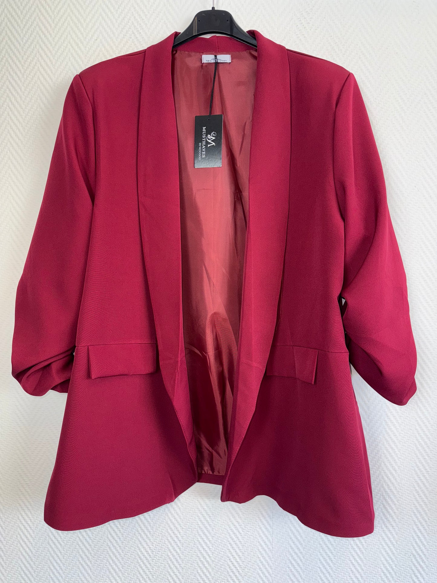 Colbert met gesmokte mouwen 46/48/50