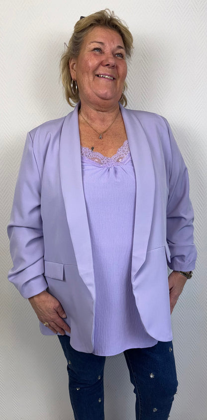 Colbert met gesmokte mouwen 46/48/50