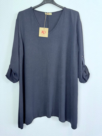 A lijn shirt Carry met ophaalmouwen 48/50/52