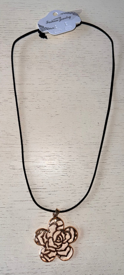 Lange ketting bloem