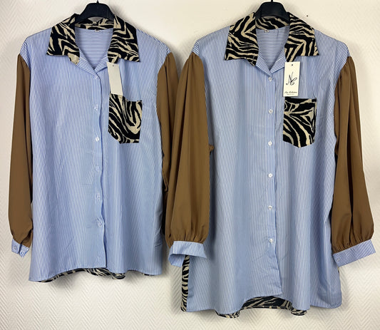 Blouse Aag zebra 44/46/48 - 50/52/54