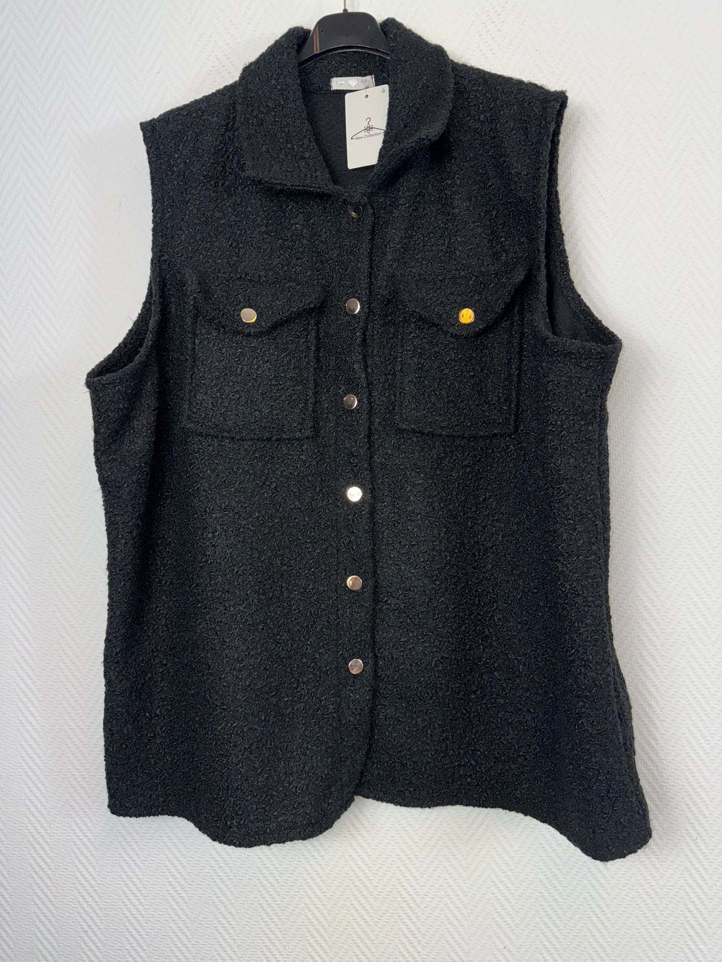 Bouclé gilet 50/52/54