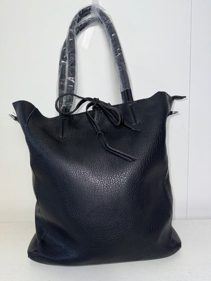 Grote zwarte bag in bag tas