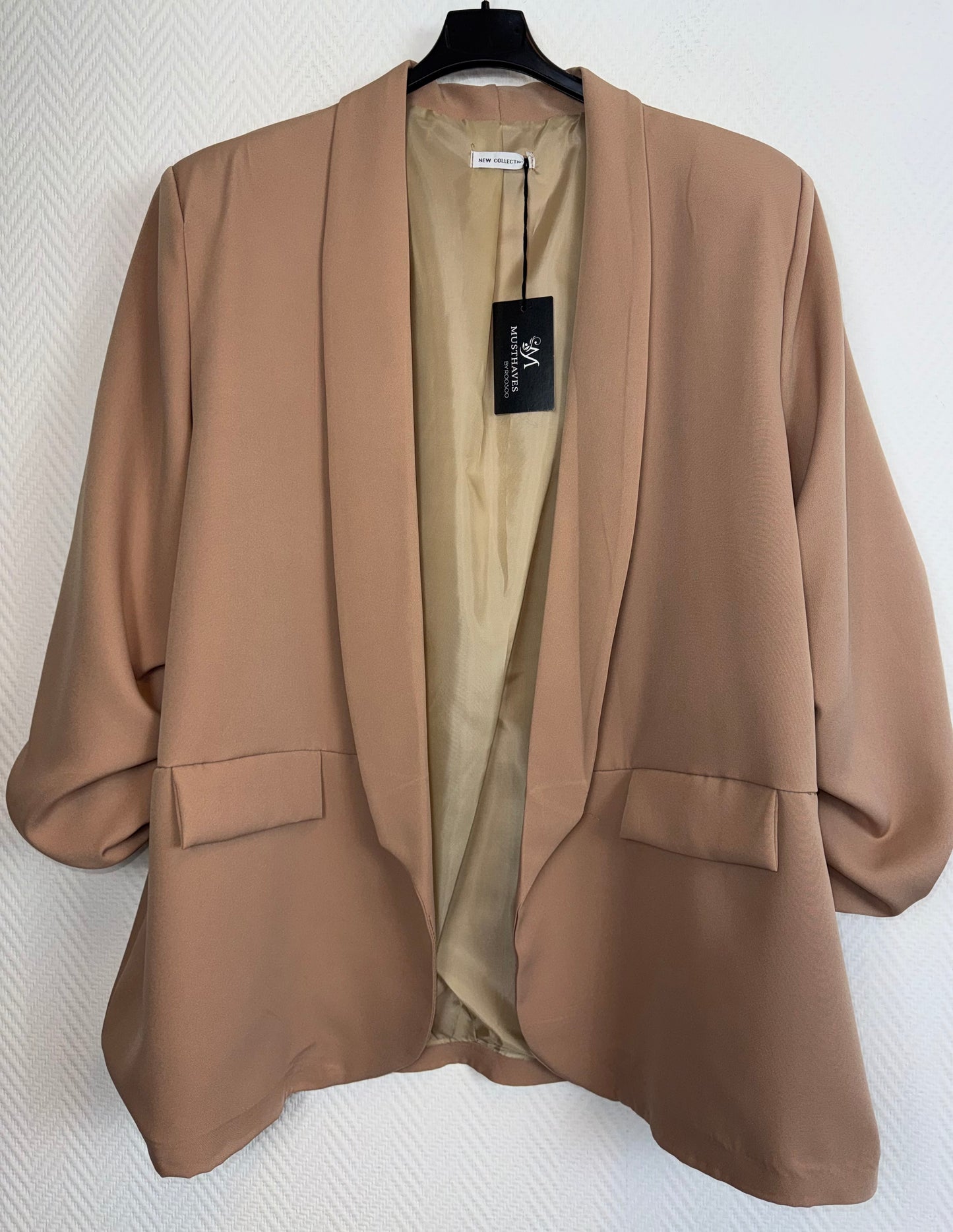 Colbert met gesmokte mouwen 46/48/50