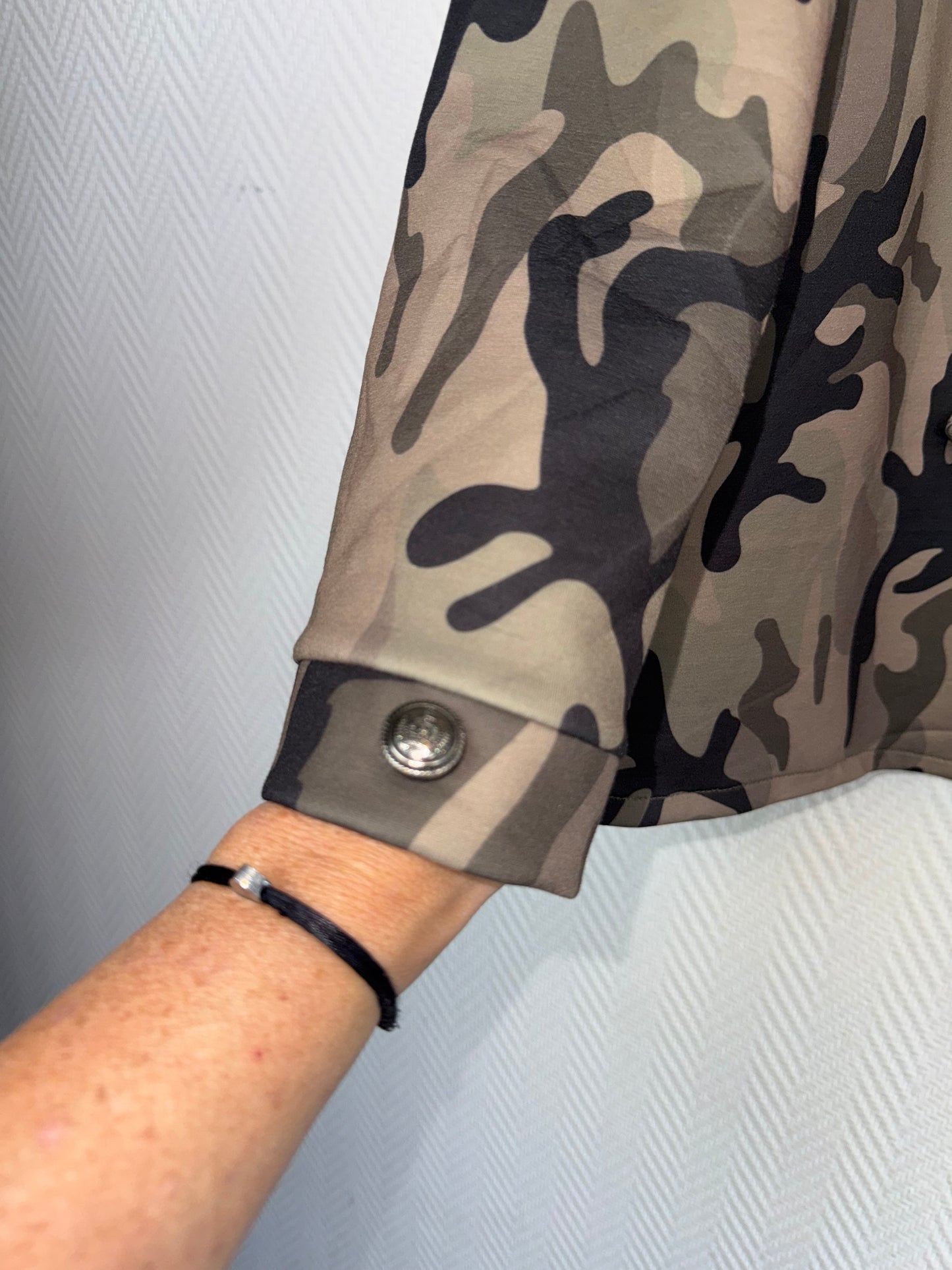 Camouflage jasje 42/44/46