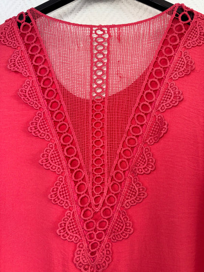 Shirt met opengewerkte rug 42/44/46
