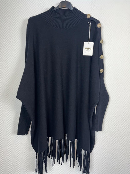 Franje trui 44/46/48/50/52/54