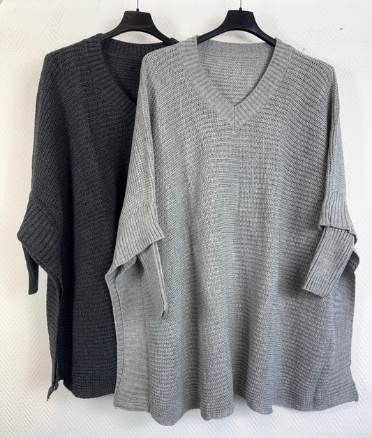 Poncho trui 48/50/52/54/56