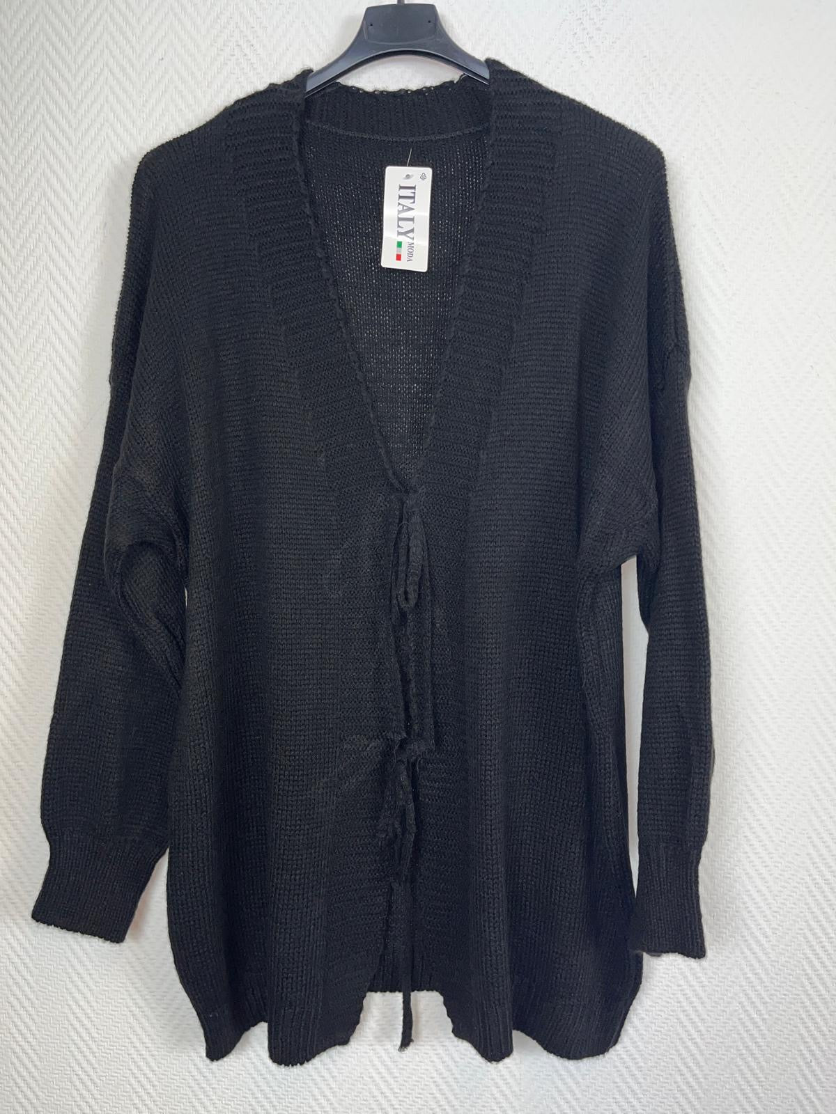 Zwart vestje 44/46/48/50