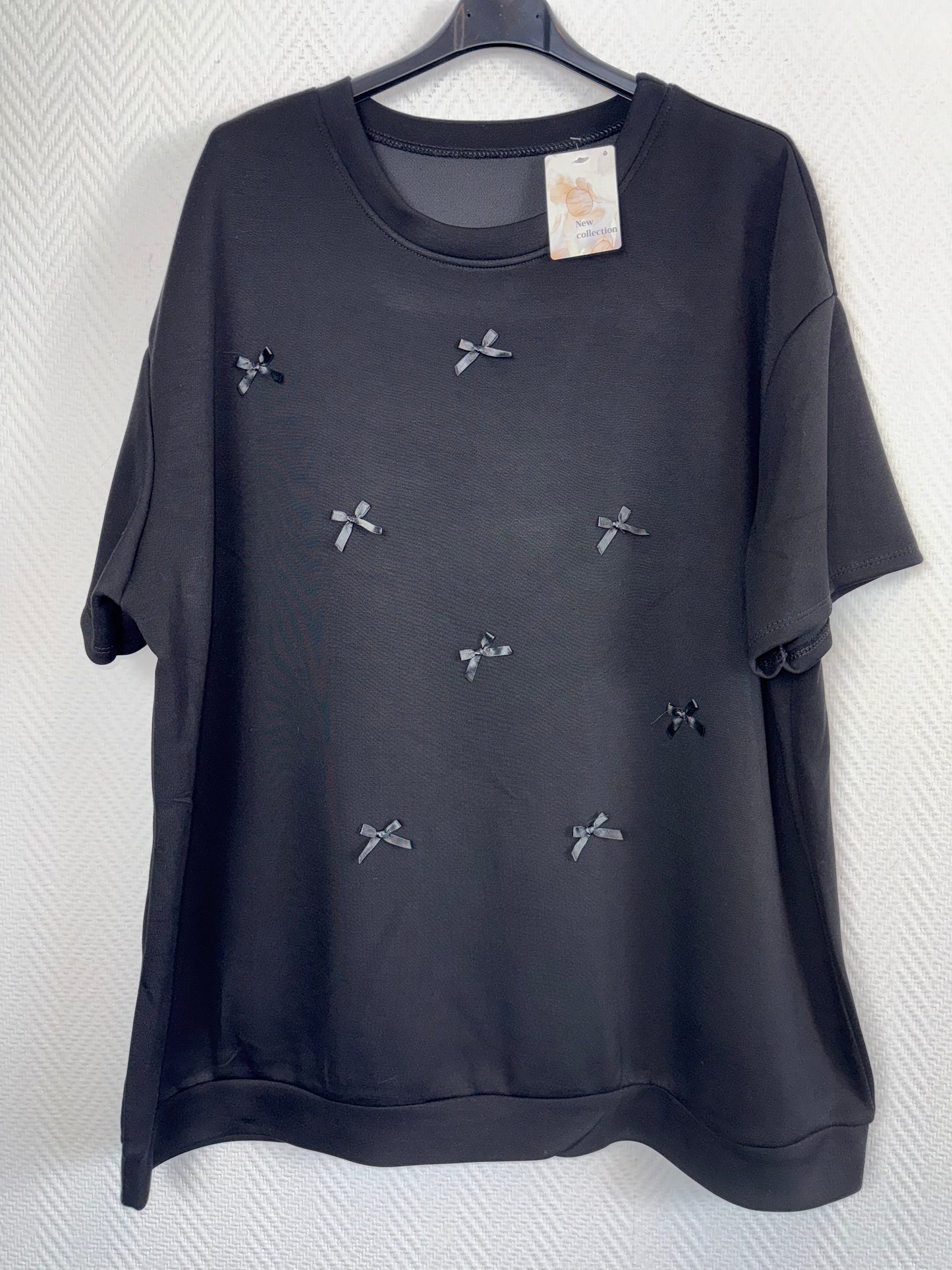 Strikjes trui korte mouwen 48/50/52