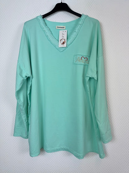 Katoenen shirt Amore 46/48/50