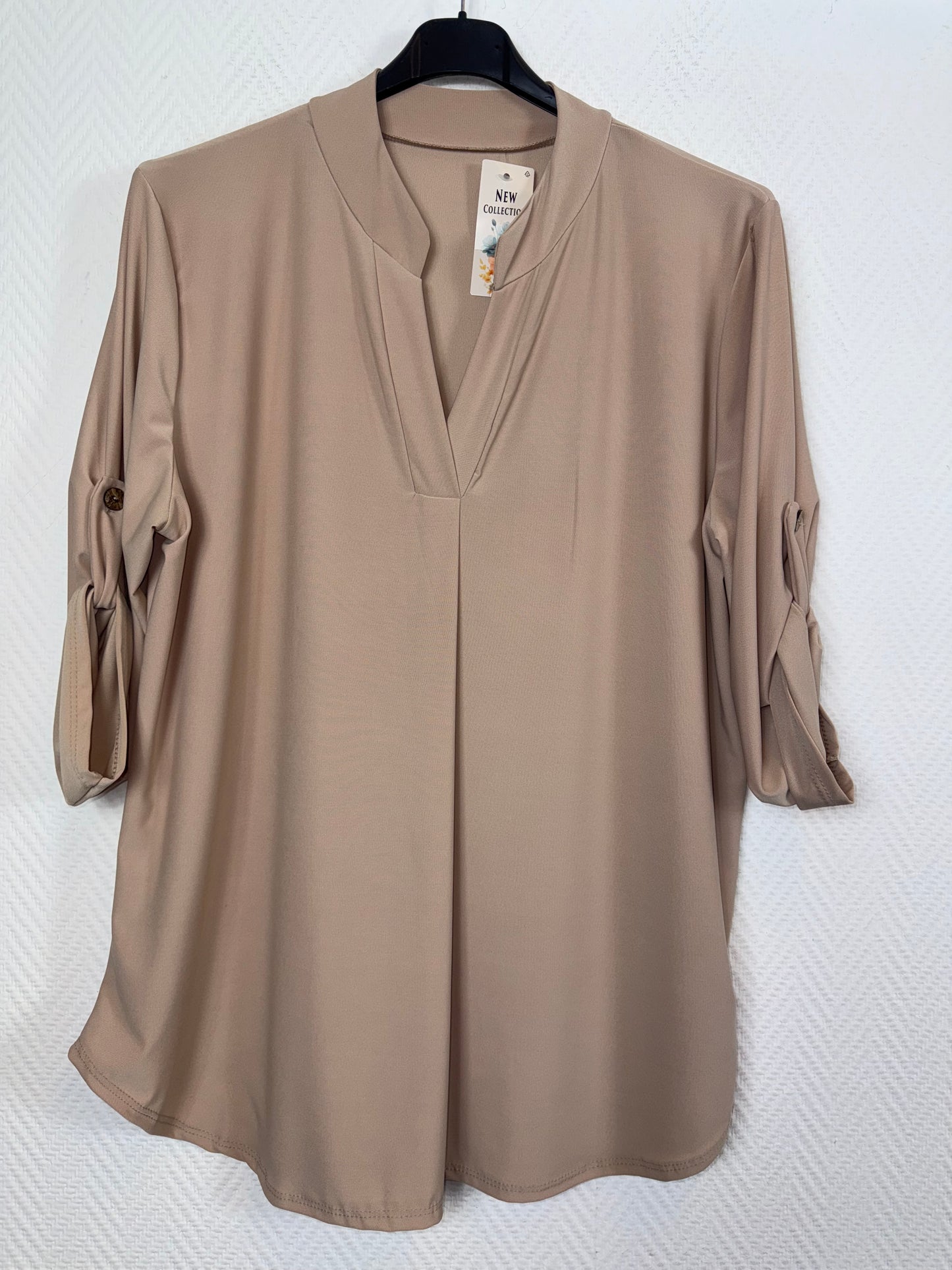 Basis travelshirt 42/44/46/48/50