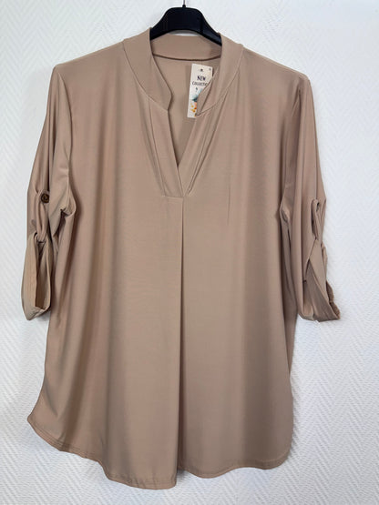 Basis travelshirt 42/44/46/48/50