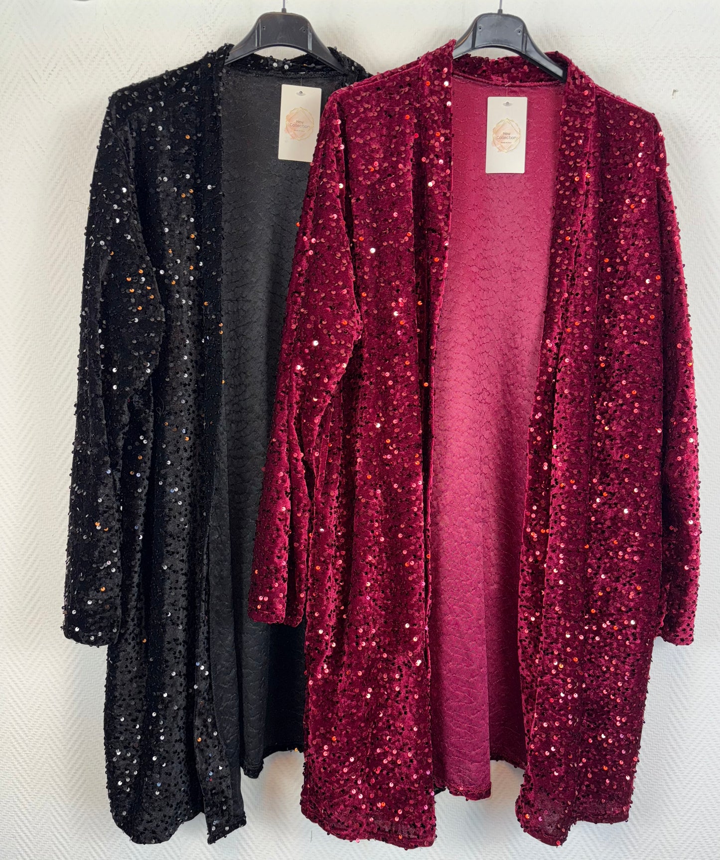 Pailletten jasje 48/50/52/54