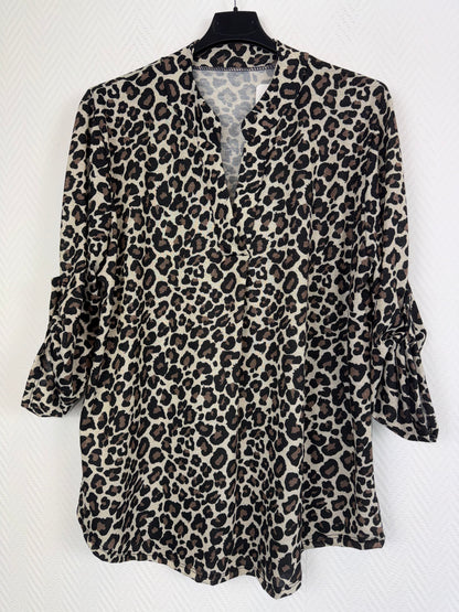 Lurex animal shirtje 42/44/46