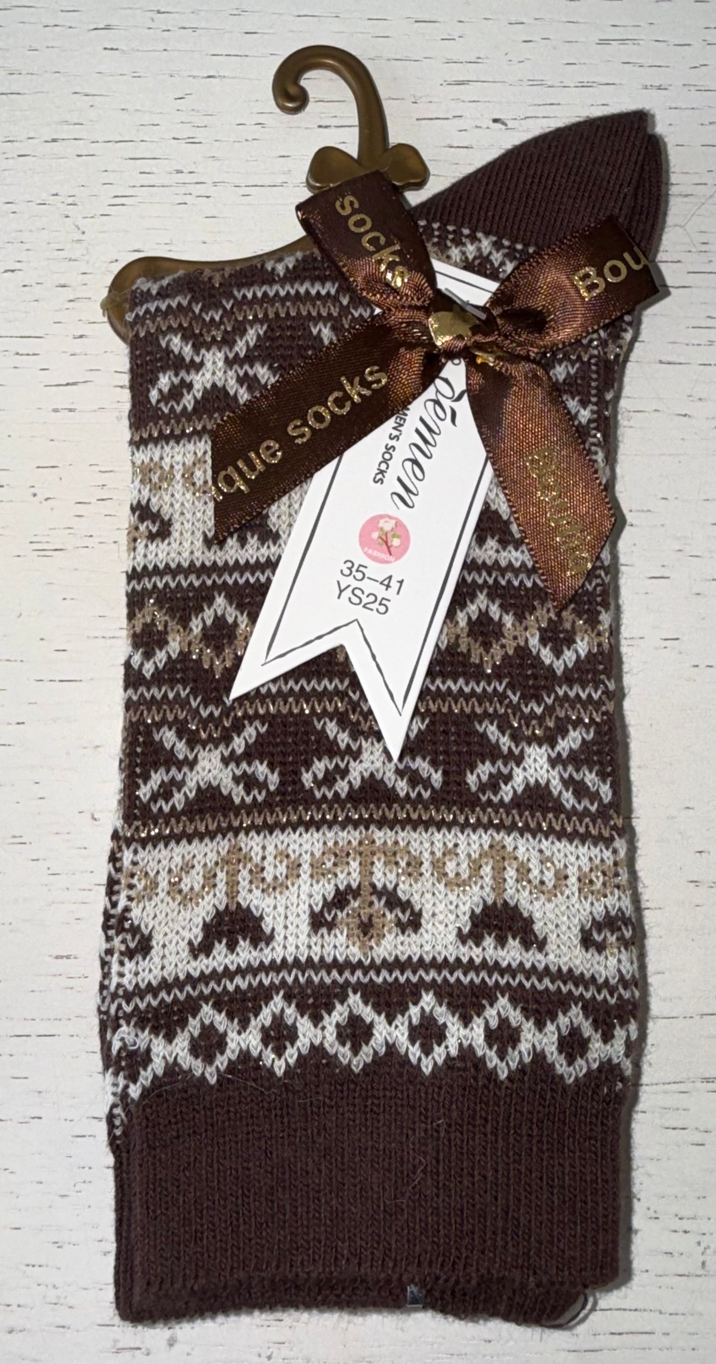 Luxe sokken grijs bruin of zwart 36/36/37/38/39/40/41