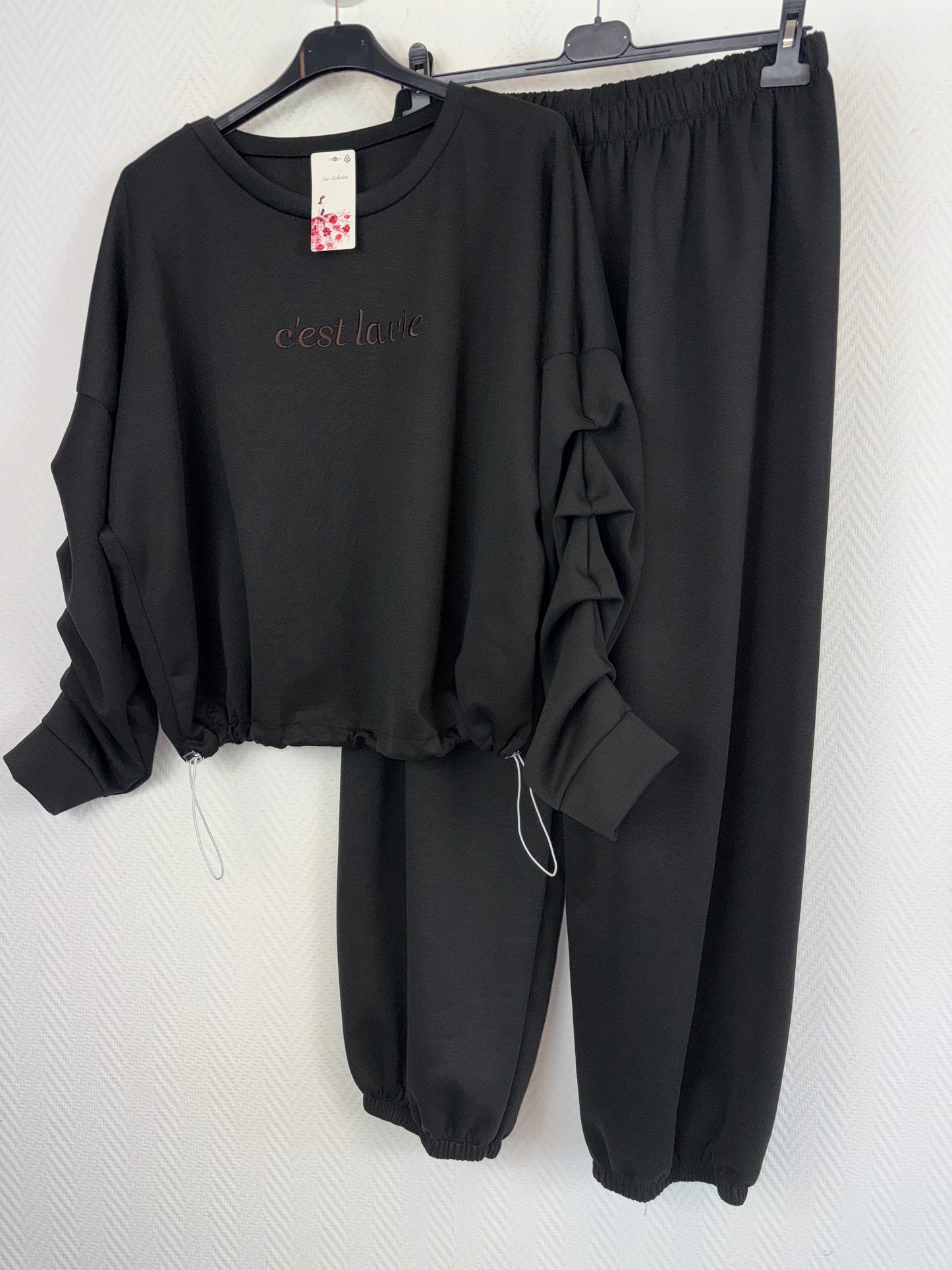 Comfy pak C’est la Vie zwart 42/44/46