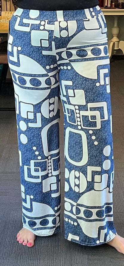 Travelbroek jeanslook 44/46/48/50/52/54