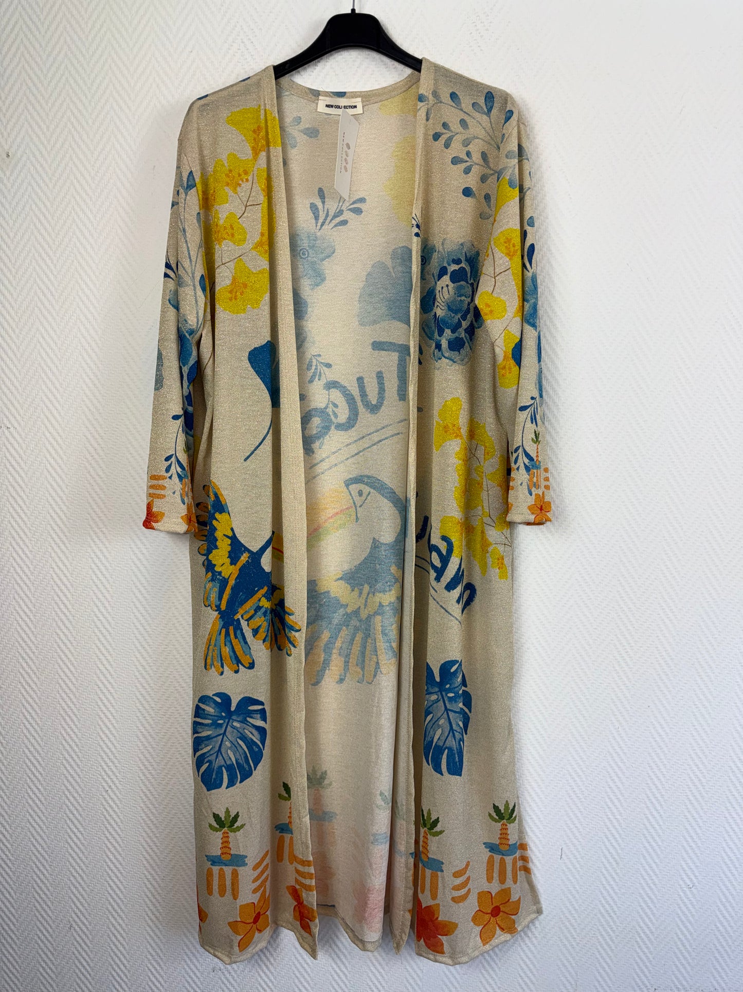 Lurex vesten print 40/42/46/48/50