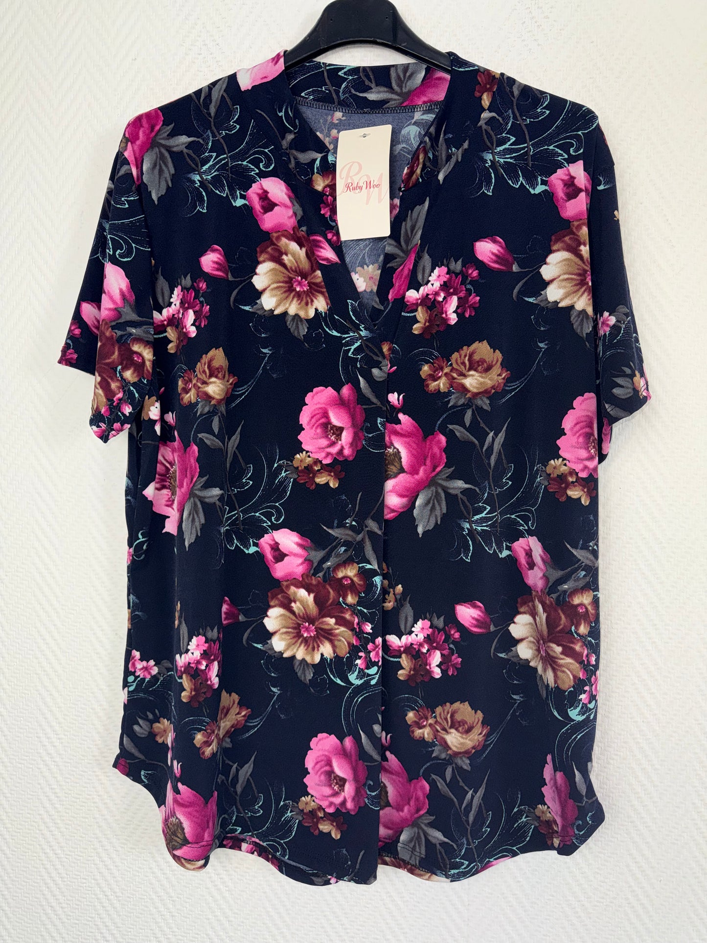 Travelshirt Fleur 42/44/46/48/50