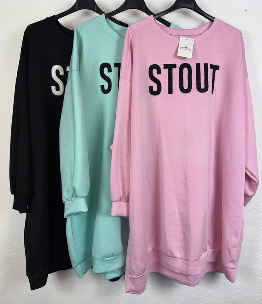 Sweat dress Stout 50/52/54