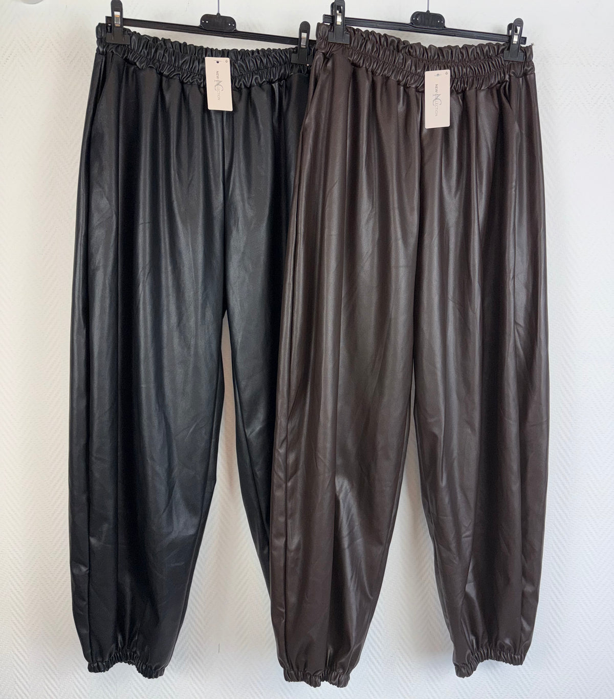PU leren pof broek 48/50/52
