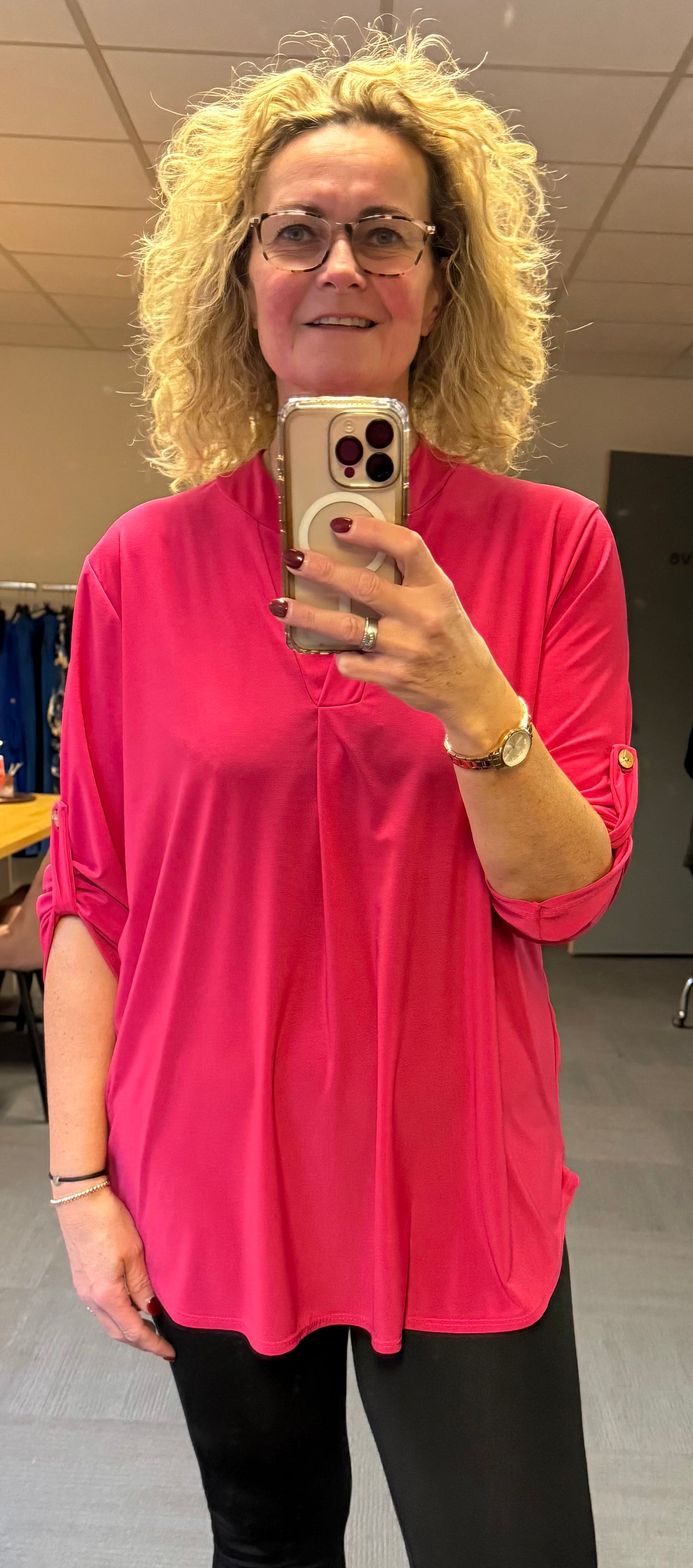 Basis travelshirt 42/44/46/48/50