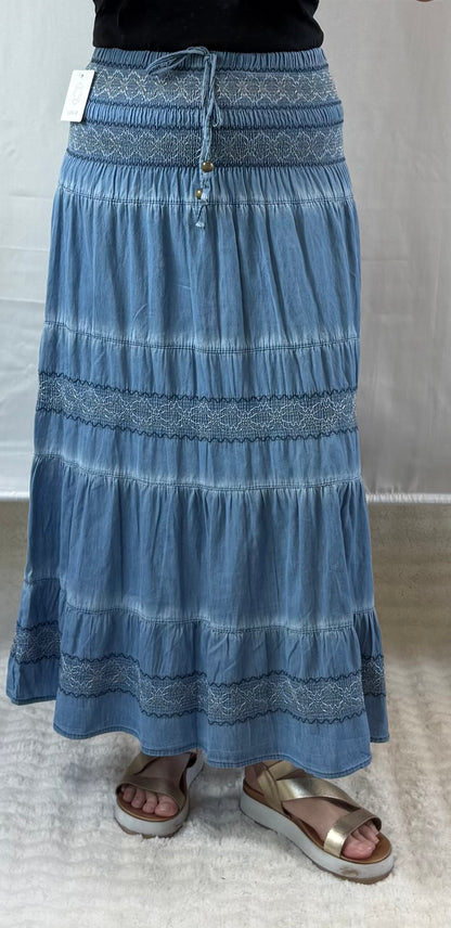 Spijker rok met gouddraad 40/42/44/46