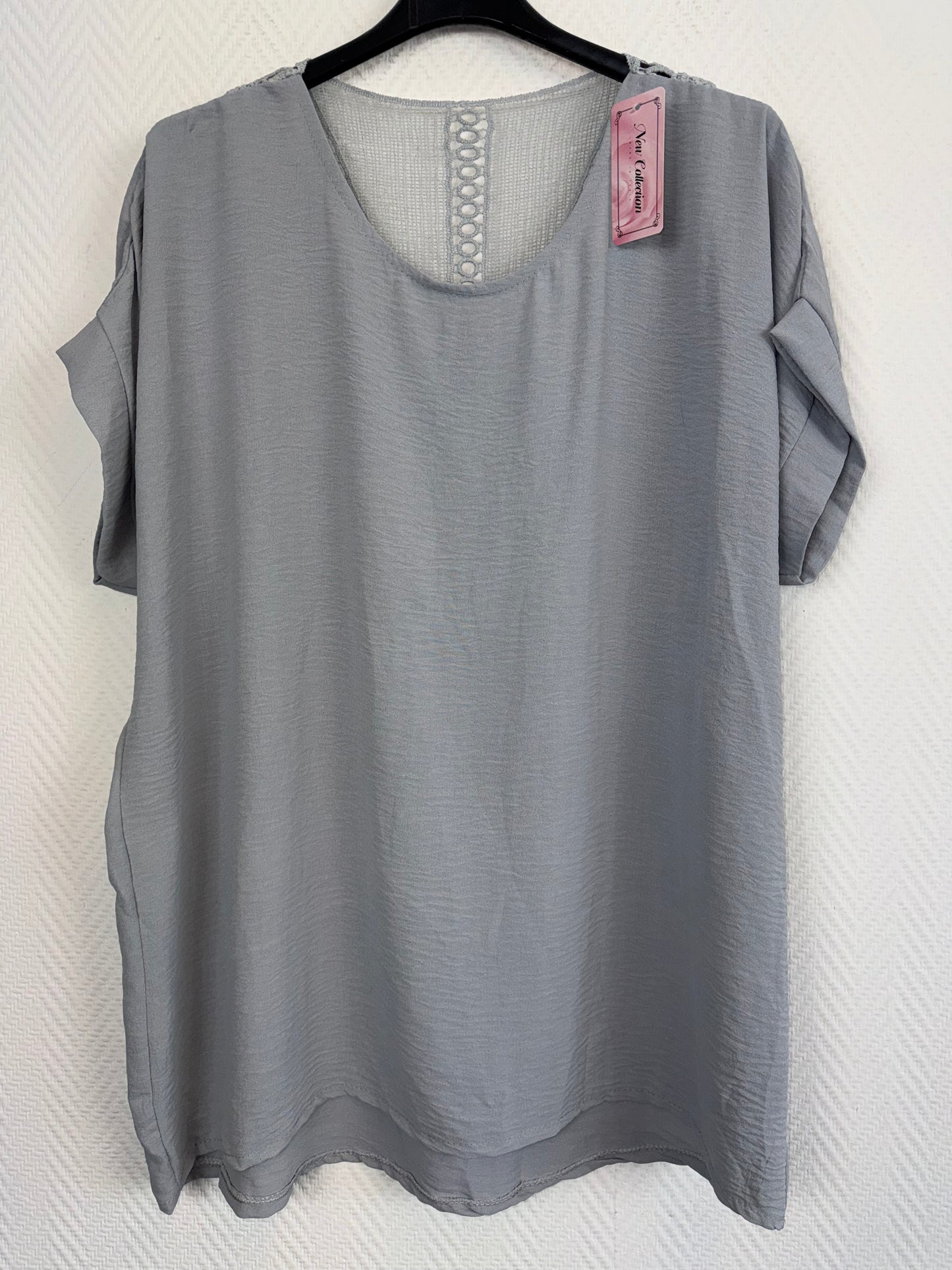 Shirt met opengewerkte rug 42/44/46