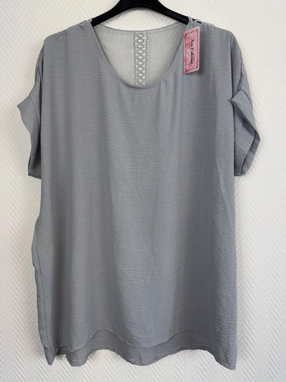 Shirt met opengewerkte rug 42/44/46