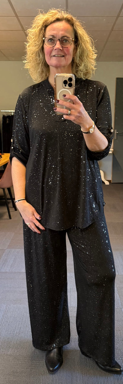 Glitter travelbroek Mia 42/44/46/48/50/52