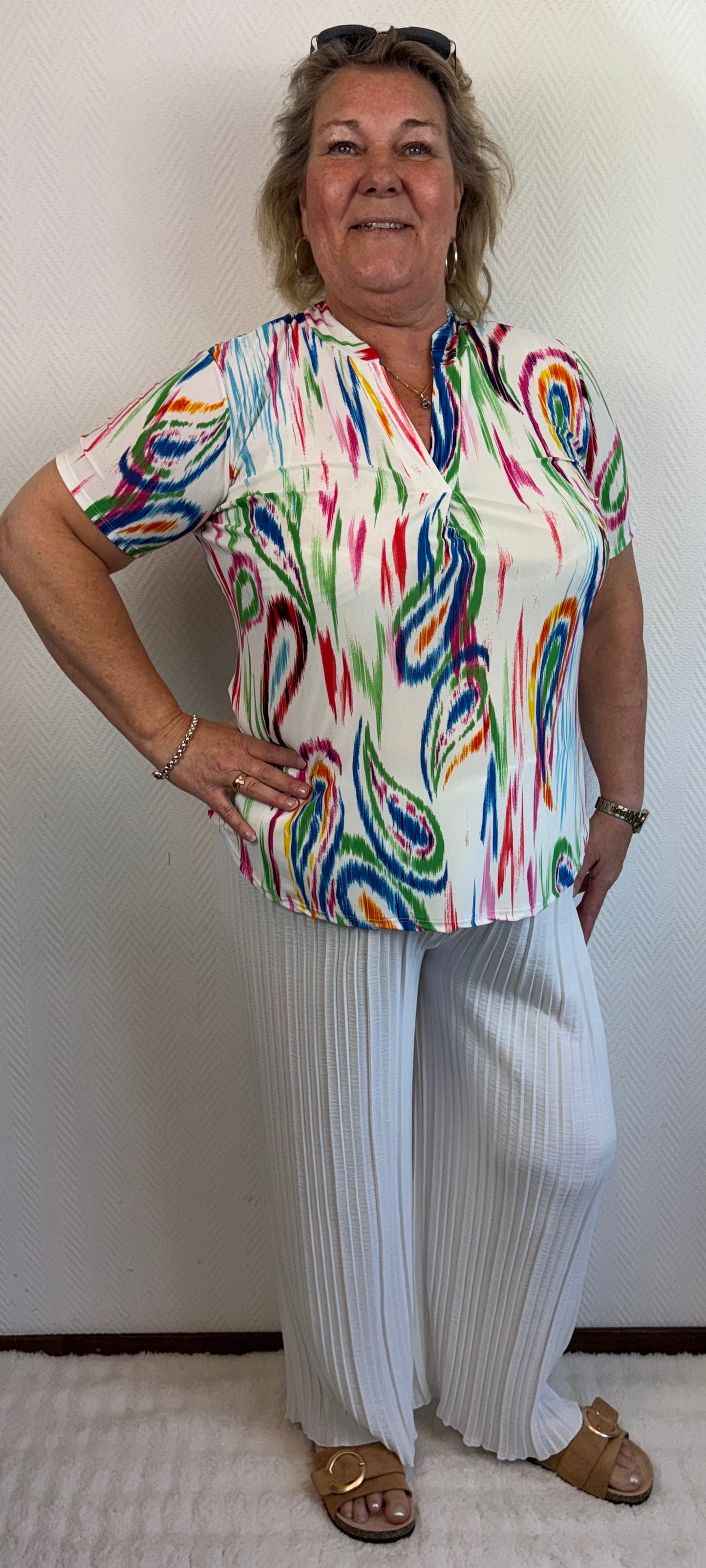 Travelshirt multi color 40/42/44/46/48/50